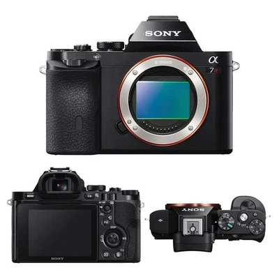 Sony Alpha a7R Digital Camera 36.4MP Black (Body Only) Exposure Compensation - Image 1 of 4