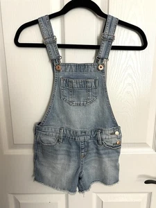 Abercrombie Kids Girls Overall Shortalls 7-8 - Picture 1 of 4