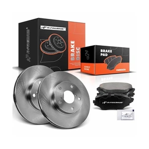 Kit rotori freno A-Premium e pastiglie in ceramica - Toyota RAV4 2001-2005 2.0L/2.4L - Foto 1 di 9