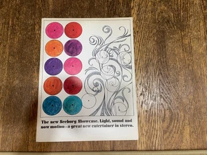 Seeburg Stereo Showcase Jukebox Brochure 1970's Vintage - Picture 1 of 3