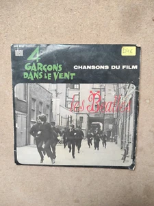 Vintage Vinyl Record RPM 45 The Beatles 1960s A Hard Day's Night French Edition - Picture 1 of 3