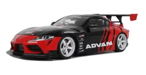 Modellauto GT Spirit Toyota Supra GR by Advan Black 2020 GT889 1:18 Neu mit OVP - Picture 1 of 9