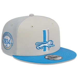 Detroit Lions New Era 2023 Sideline Historic 9FIFTY Snapback Hat Cap Men's NFL - Picture 1 of 7