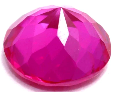 Impresionante piedra preciosa suelta de 28 quilates corte redondo zafiro rosa natural certificado Foto 1 de 4