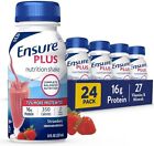 Ensure Plus Nutrition Shake 8 fl. oz., 24-pack, Strawberry! FREE FAST SHIPPING!