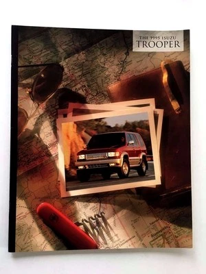 1995 Isuzu Trooper 24-page Original Car Sales Brochure Catalog - Limited Foto 1 de 4