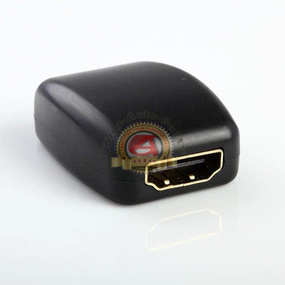 Conector adaptador extensor acoplador hembra a hembra F/F para HDTV HDCP 1080P Foto 1 de 2