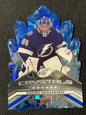 2021-22 Upper Deck Ice Hockey Andrei Vasilevskiy Ice Crystals Die-Cut #IC-16