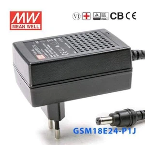 Mean Well GSM18E24-P1J Power Supply 18W 24V - Picture 1 of 4