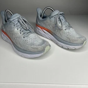 Size 8.5- Hoka One One Women’s Clifton 8 Blue Fog/Plein Air 1119394 BFPA - Picture 1 of 14