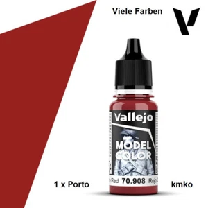 Vallejo 30, 70.908 NEUE FORMEL Karminrot, matt, RAL3002 18ml - Bild 1 von 1