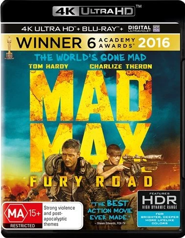 Mad Max Fury Road (4K UHD Blu-Ray) NEW - Image 1 of 1