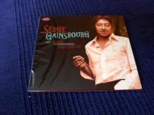 CD Serge Gainsbourg 40 Classic Ch ansons Greatest Hits Best Of Collection - Picture 1 of 3