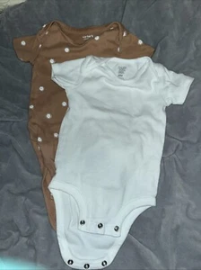 Carter’s One Piece Set Of Two 18 months Short Sleeve - Picture 1 of 9