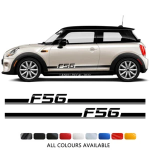 2pcs Car Side Skirt Racing Stripes Sticker for Mini Cooper F56 Graphics Decals - Bild 1 von 14