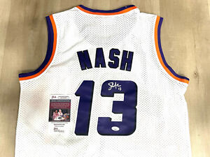 Steve Nash hand signed Phoenix Suns Jersey HOF JSA cert #2
