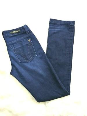 Джинсы Serfontaine Tag размер 27 Minx прямые штанины низкая талия 30x34 темная стирка  - Изображение 1 из 4