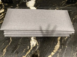 5 New Grey Headboard Panels 10” X 24” - Picture 1 of 1