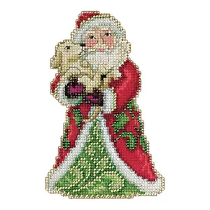 Best Friend Santa Cross Stitch Kit Mill Hill 2015 Jim Shore JS205106 - Picture 1 of 1