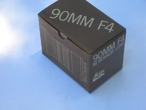 Leitz Minolta 90mm f/4 M Rokkor NUR VERPACKUNG - Bild 1 von 3