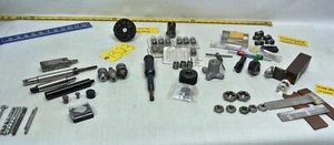 Artículos de taller mecánico (taladro, molino, cazador, medidores, pinza, adaptadores, escala de acabado) - Imagen 1 de 11