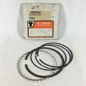 Wiseco 3504XC 89.00mm Piston Ring Set for 1 Piston Harley-Davidson Honda Yamaha - Picture 1 of 4