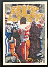 Nickerson Hardy 1995 Topps Hit List Card  #123