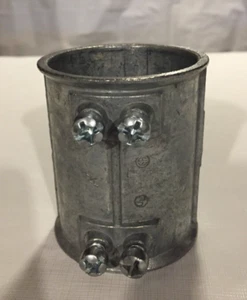 4 Stück, EMT Gewindestift Kupplungen Beton, 2 Zoll, CAT #815, - Bild 1 von 4