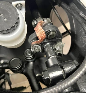 Porsche 356 Steering Coupler Ground Strap, Exact Concours Reproduction - Bild 1 von 8