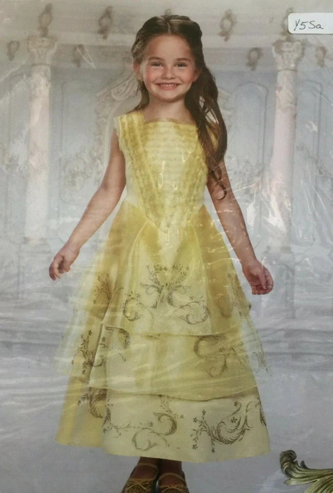 Disfraz de Halloween para niño Disney La Bella y la Bestia VESTIDO DE BOLA BELLE 4, 6X, 7, 8 Foto 1 de 2