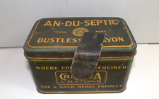 Vintage Crayola AN-DU-SEPTIC Dustless Crayons Tin Box by Binney & Smith Co