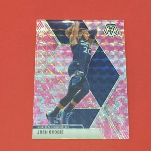 2019-20 Mosaic Prizm Pink Camo Josh Okogie card - Minnesota Timberwolves - Imagen 1 de 1