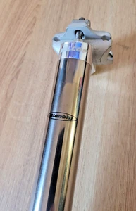 rare NOS SELCOF for BIANCHI Titanium 27.2 seatpost vintage italian road bike NEW - Picture 1 of 6