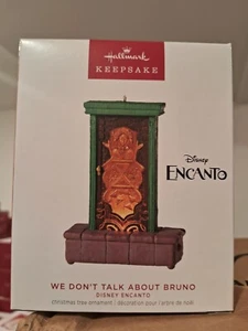 2023 Hallmark Ornament 'We Don't Talk About Bruno' Disney Encanto-Magic Nuevo en caja - Imagen 1 de 1