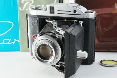 Caja [Casi Como Nueva] Leer Cámara Telémetro KONICA PEARL II 6x4.5 Hexar 75mm JAPÓN Foto 1 de 4