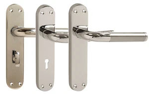 Vibe Internal Door Handle Dual Design Door Lever Furniture Dual Chrome Finish - Picture 1 of 3