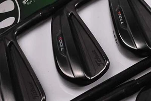 Titleist T100.S Ltd Edition Black Irons / 4-PW / Stiff Flex Project X LZ Shafts - Picture 1 of 7