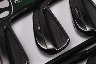 Titleist T100.S Ltd Edition Black Irons / 4-PW / Stiff Flex Project X LZ Shafts - Image 1 of 4