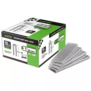 Grapas para tapicería corona calibre 18 1/4 pulgadas 4.000-40.000 piezas 1/2" a 1-1/2" de longitud - Imagen 1 de 113