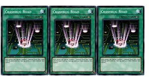 Yugioh - 3X Crashbug Road - Common - 1st Edition - GENF-EN050 - Near Mint - Picture 1 of 1
