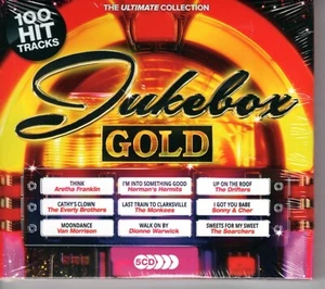 100 Hit Tracks - Jukebox Gold (5CD) Neu & Originalverpackt - Bild 1 von 2