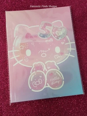 Hello Kitty 50th Anniversary Pink Notebook Journal NEW UNUSED Claire's Exclusive - Image 1 of 2