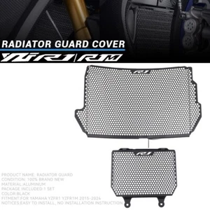 For YAMAHA YZF-R1 YZFR1 R1M 2015-2024 Motorcycle Radiator Grille Guard Protector - Bild 1 von 7