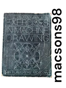 Exercises in Machine Drawing by S. Bogolyubov Mir Publishers Moscow 1975 - Foto 1 di 24
