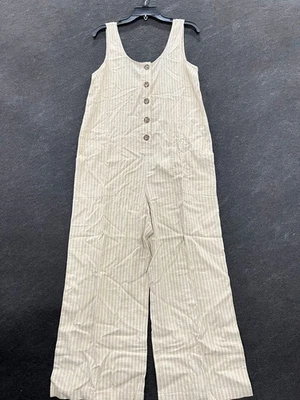 Mono de playa MARINE LAYER Sydney para mujer talla S rayas naturales Foto 1 de 4