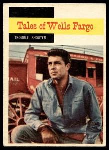 1958 Topps T.V. Westerns Troubleshooter Tales of Wells Fargo #58 C18 - Picture 1 of 2