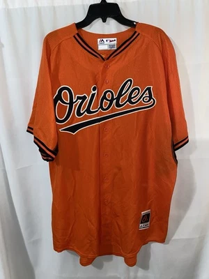 Camiseta Baltimore Orioles Majestic Cool Base Masculina tamanho 52 - Imagem 1 de 4