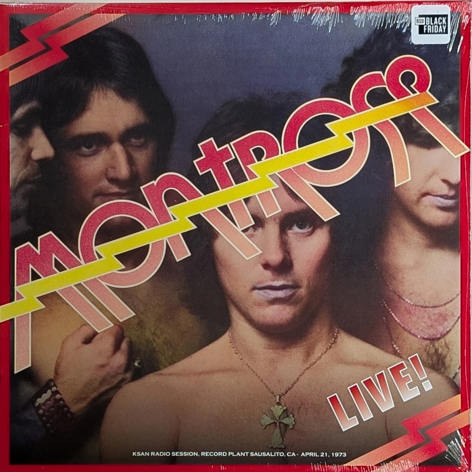 MONTROSE/SAMMY HAGAR Live 1973-KSAN Radio Session SEALED LP Red Rocker Vinyl RSD Foto 1 de 1