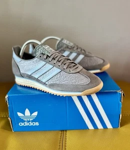❤️Brandneu Adidas Originals SL 72 OG Retro Sneaker Grau Himmelblau UK Größe 5❤️ - Bild 1 von 8