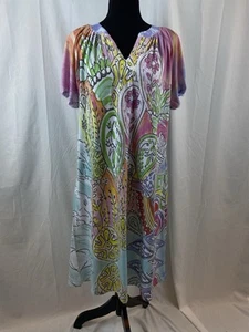 Atelier 5 Damenkleid Größe Medium Kurzarm Mehrfarbig - Bild 1 von 15